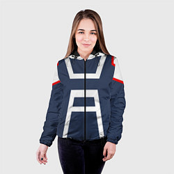 Куртка с капюшоном женская MHA U A SCHOOL, цвет: 3D-черный — фото 2