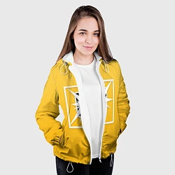 Куртка с капюшоном женская R6S: Blitz, цвет: 3D-белый — фото 2