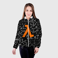 Куртка с капюшоном женская HL: Lambda, цвет: 3D-белый — фото 2