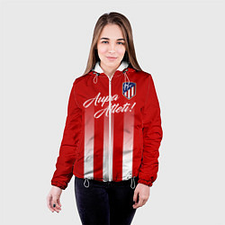 Куртка с капюшоном женская Aupa Atleti, цвет: 3D-белый — фото 2