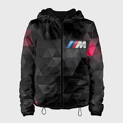 Куртка с капюшоном женская BMW M: Polygon, цвет: 3D-черный