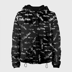 Куртка с капюшоном женская Sally Face: Black Pattern, цвет: 3D-черный