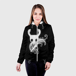 Куртка с капюшоном женская Hollow Knight, цвет: 3D-белый — фото 2