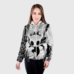 Куртка с капюшоном женская Hollow Knight, цвет: 3D-белый — фото 2
