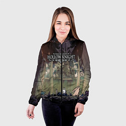 Куртка с капюшоном женская HOLLOW KNIGHT, цвет: 3D-черный — фото 2
