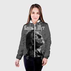 Куртка с капюшоном женская Король и Шут, цвет: 3D-белый — фото 2