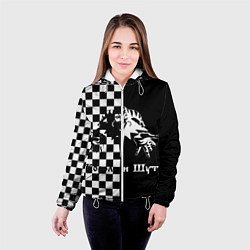 Куртка с капюшоном женская Король и Шут, цвет: 3D-белый — фото 2