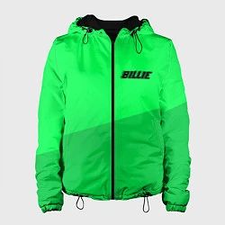 Куртка с капюшоном женская Billie Eilish: Duo Green, цвет: 3D-черный