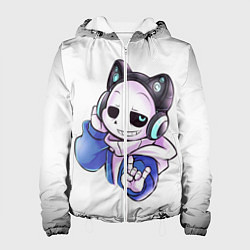 Куртка с капюшоном женская UNDERTALE, цвет: 3D-белый