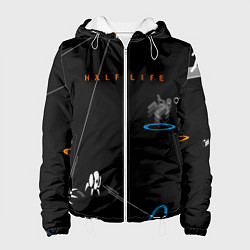 Куртка с капюшоном женская Half-life, цвет: 3D-белый