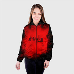Куртка с капюшоном женская STRAY KIDS, цвет: 3D-черный — фото 2