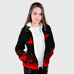 Куртка с капюшоном женская АлисА, цвет: 3D-белый — фото 2