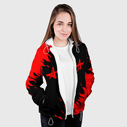 Куртка с капюшоном женская АлисА, цвет: 3D-белый — фото 2