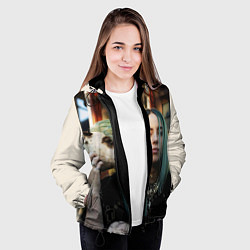 Куртка с капюшоном женская BILLIE EILISH, цвет: 3D-черный — фото 2