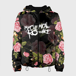 Куртка с капюшоном женская My Chemical Romance, цвет: 3D-черный