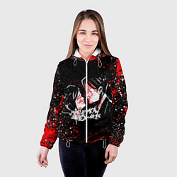 Куртка с капюшоном женская My Chemical Romance, цвет: 3D-белый — фото 2