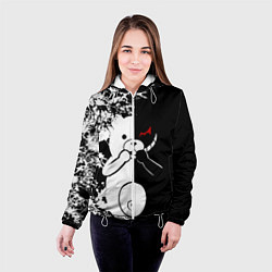 Куртка с капюшоном женская Monokuma, цвет: 3D-белый — фото 2