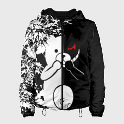 Куртка с капюшоном женская Monokuma, цвет: 3D-черный