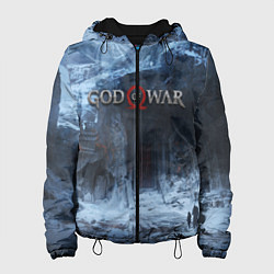 Куртка с капюшоном женская GOD OF WAR, цвет: 3D-черный