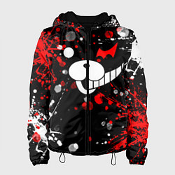 Куртка с капюшоном женская MONOKUMA, цвет: 3D-черный