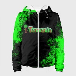 Куртка с капюшоном женская Terraria, цвет: 3D-белый