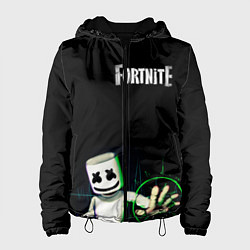 Куртка с капюшоном женская Fortnite, цвет: 3D-черный