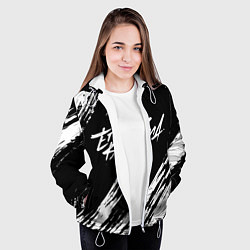 Куртка с капюшоном женская ЕГОР КРИД, цвет: 3D-белый — фото 2