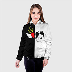 Куртка с капюшоном женская ASTRALIS, цвет: 3D-белый — фото 2