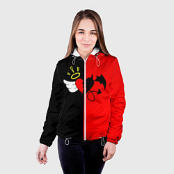 Куртка с капюшоном женская ЕГОР КРИД, цвет: 3D-белый — фото 2