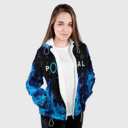 Куртка с капюшоном женская PORTAL, цвет: 3D-белый — фото 2