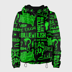 Куртка с капюшоном женская BILLIE EILISH, цвет: 3D-черный