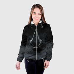 Куртка с капюшоном женская Assassin’s Creed, цвет: 3D-белый — фото 2