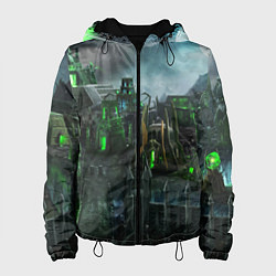Куртка с капюшоном женская Герои Нежить, цвет: 3D-черный