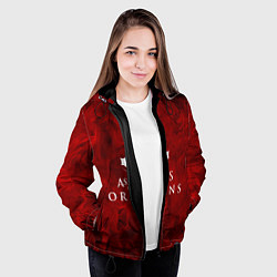 Куртка с капюшоном женская Assassin??s Creed Origins, цвет: 3D-черный — фото 2