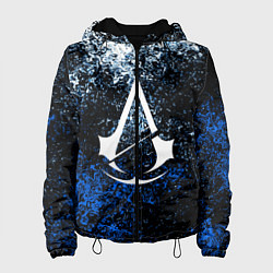 Куртка с капюшоном женская ASSASSINS CREED, цвет: 3D-черный
