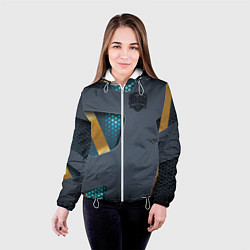 Куртка с капюшоном женская League of Legends, цвет: 3D-белый — фото 2