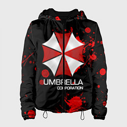 Куртка с капюшоном женская UMBRELLA CORP, цвет: 3D-черный