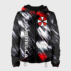 Куртка с капюшоном женская UMBRELLA CORPORATION, цвет: 3D-черный