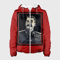 Куртка с капюшоном женская Сталин, цвет: 3D-белый