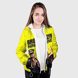 Куртка с капюшоном женская Brooklyn Nine-Nine, цвет: 3D-белый — фото 2