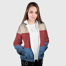 Куртка с капюшоном женская Куртка Отиса, цвет: 3D-белый — фото 2