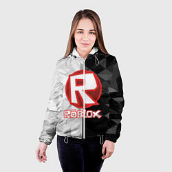 Куртка с капюшоном женская ROBLOX, цвет: 3D-белый — фото 2