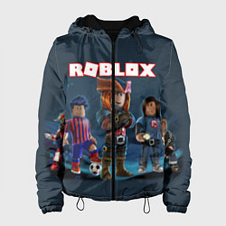 Куртка с капюшоном женская ROBLOX, цвет: 3D-черный