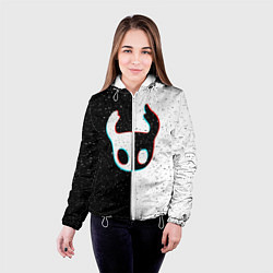 Куртка с капюшоном женская Hollow Knight, цвет: 3D-белый — фото 2