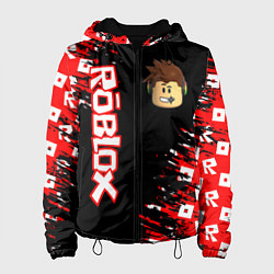 Куртка с капюшоном женская ROBLOX, цвет: 3D-черный