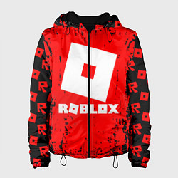 Куртка с капюшоном женская ROBLOX, цвет: 3D-черный