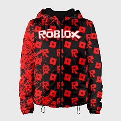 Куртка с капюшоном женская ROBLOX, цвет: 3D-черный