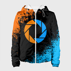 Куртка с капюшоном женская PORTAL, цвет: 3D-белый