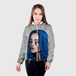 Куртка с капюшоном женская BILLIE EILISH, цвет: 3D-белый — фото 2