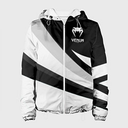 Куртка с капюшоном женская VENUM, цвет: 3D-белый
